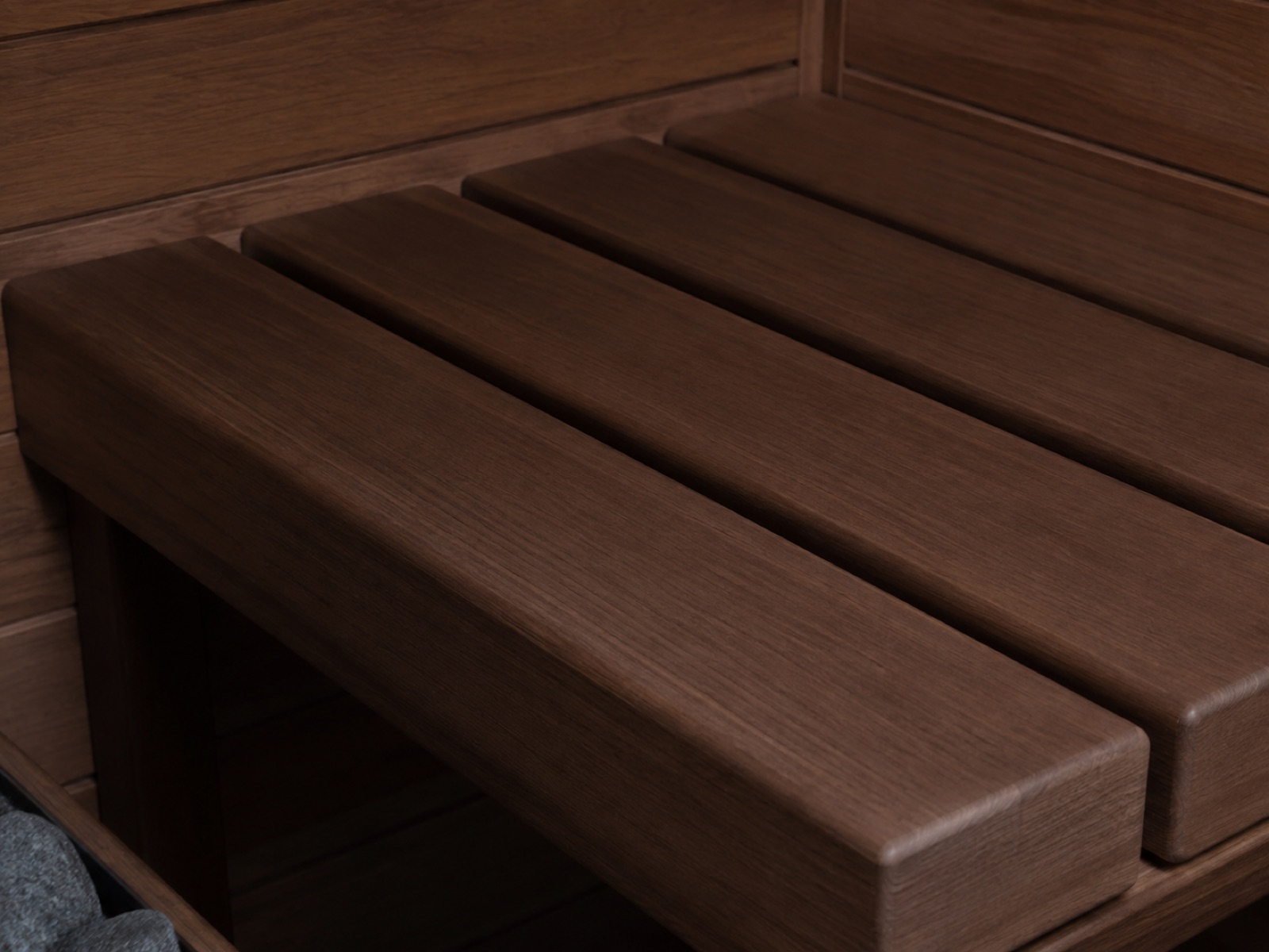 Полок из термоольхи 26х120 мм, сорт Экстра в Москве и Московской области