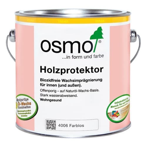 Пропитка для древесины с водоотталкивающим эффектом OSMO 4006 Holzprotektor 2.5 л